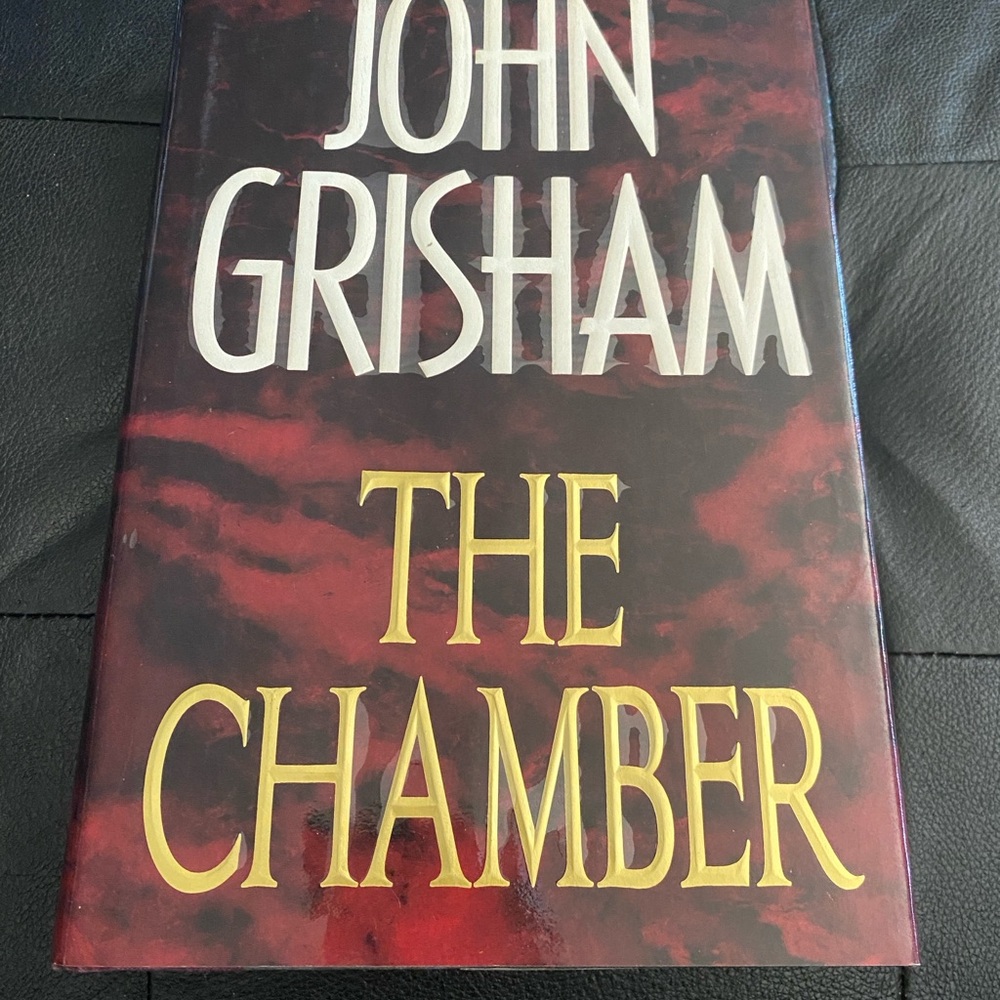 'The Chamber' Hardcover Book - Red and Yellow